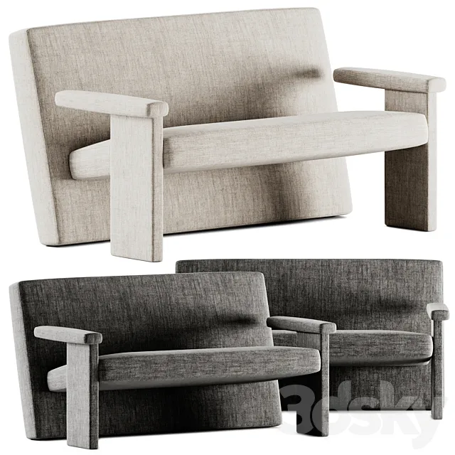 La Cividina Agetti Sofa 3ds Max