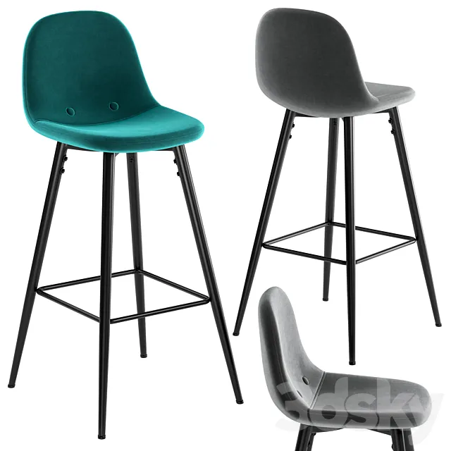 La forma barstool nilson 3ds Max