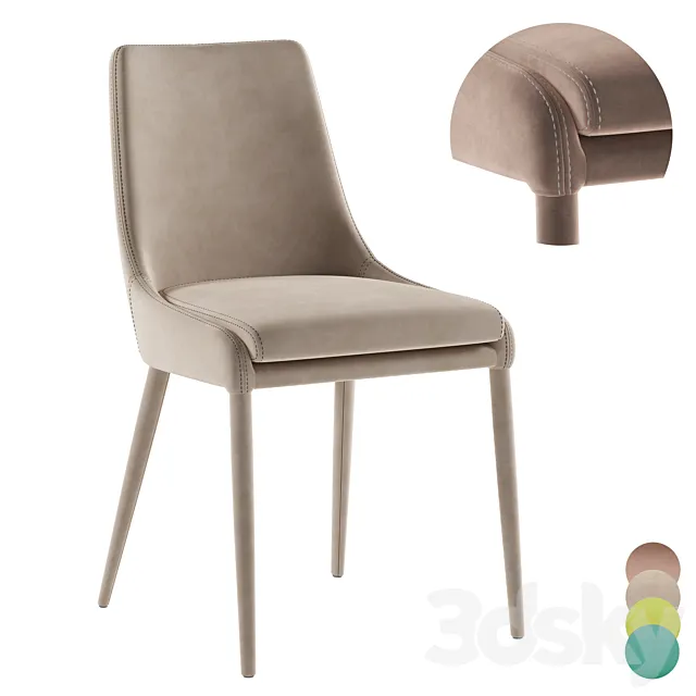 La forma Dant 3DS Max Model