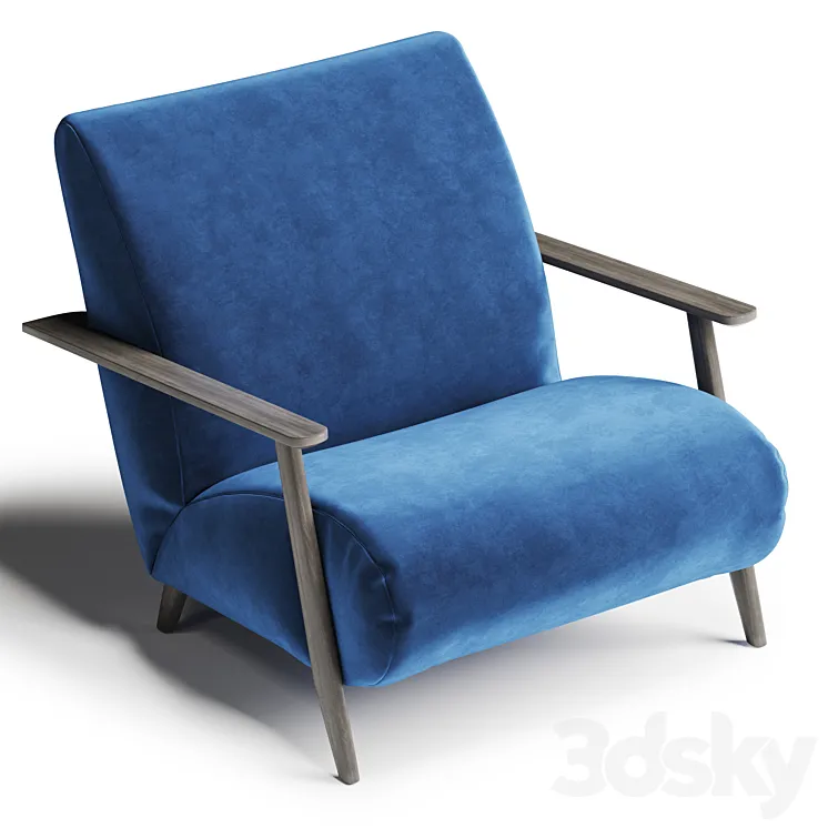 La Forma Home Armchair Marthan 3DS Max