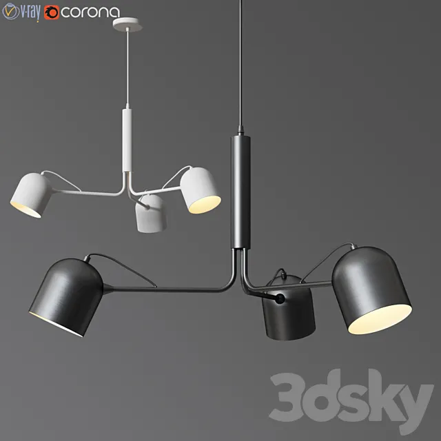 La Forma LIANG pendant lamp 3ds Max