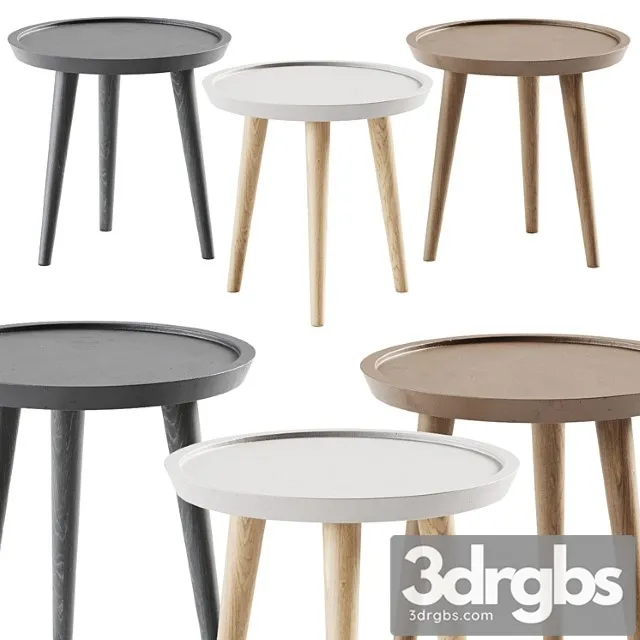 La forma living side table