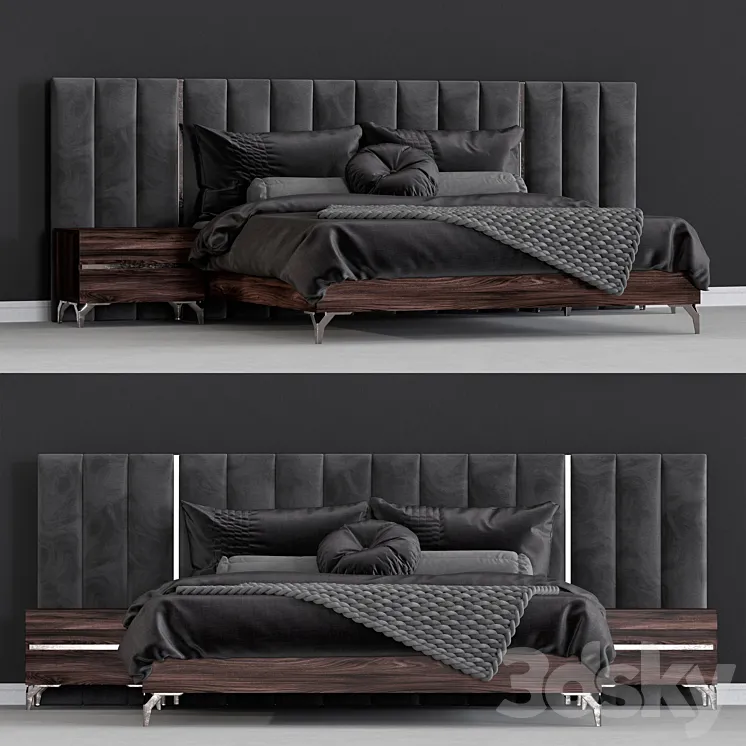 “LA furniture store “”modern bed””” 3DS Max