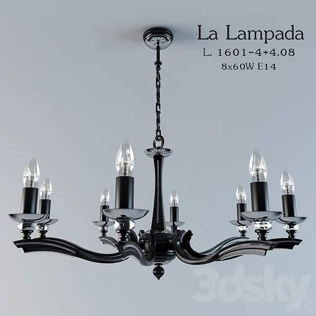 La Lampada L. 1601-4 + 4.8 3ds Max