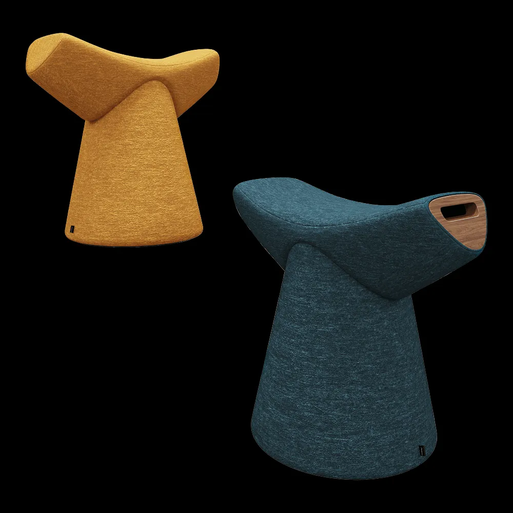 La Manufacture – Stool Gardian 3ds Max