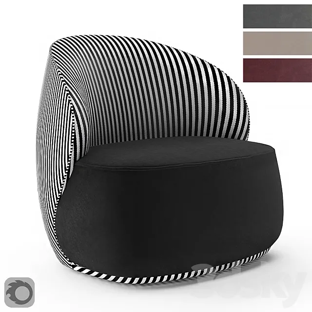 La pipe lounge 3DS Max Model