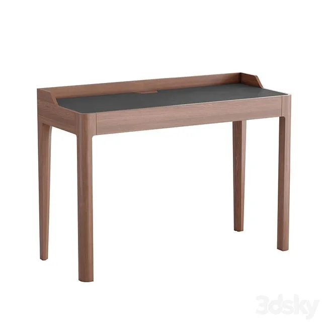 La Redoute Junius Desk walnut wood 3dsMax Model