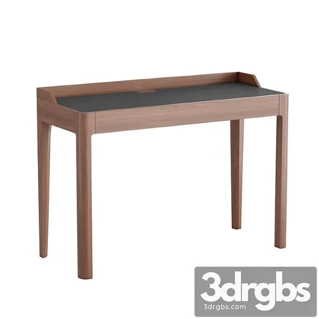 La redoute junius desk walnut wood