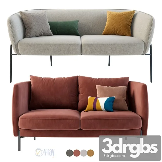 La redoute. laika sofa. am.pm. arcus sofa. 2 3dsmax Download