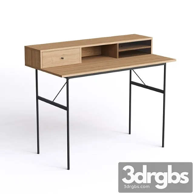 La Redoute Nyjo Writing Desk With Extension 3dsmax Download
