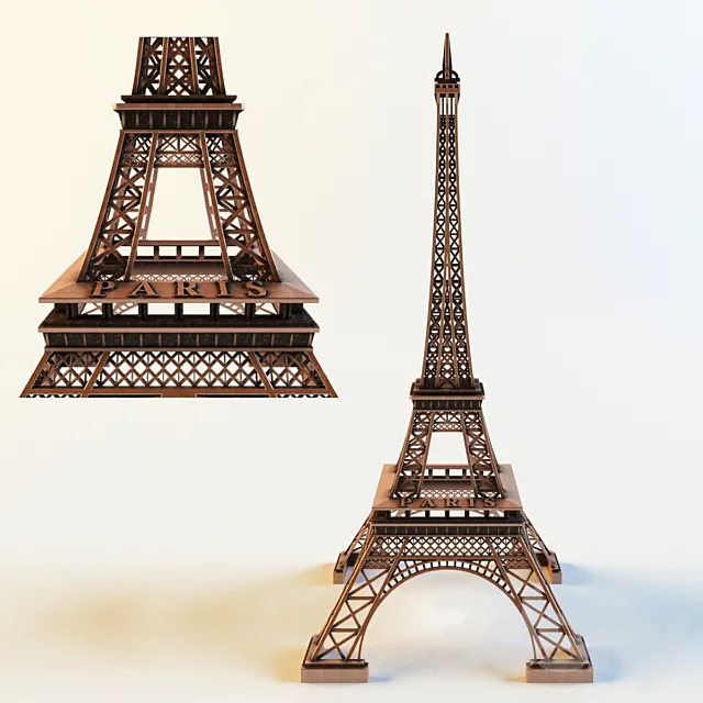 La Tour Eiffel 3DSMax File