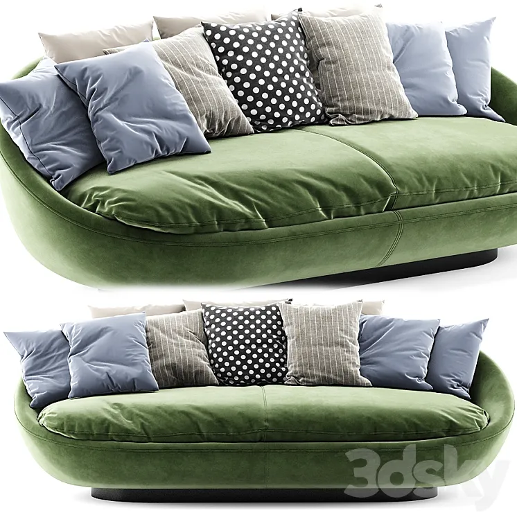 Lacoon-Sofa 3DS Max