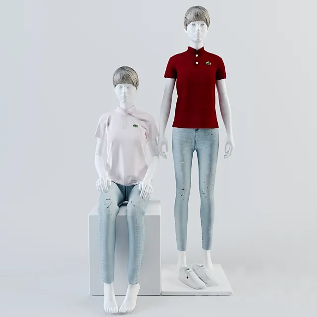 LACOSTE POSE W01 3ds Max