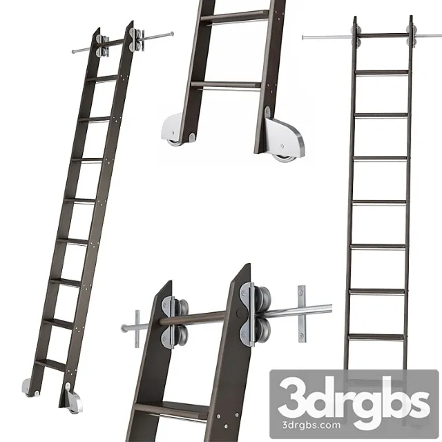 Ladder for home library 3dsmax Download