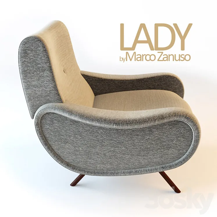 LADY 3DS Max
