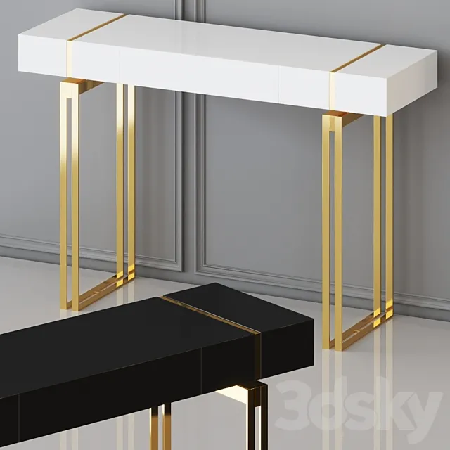 LadyYard – Modern Luxury Console 3DS Max Model