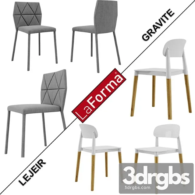 Laforma Lejeir Gravite Chairs 3dsmax Download