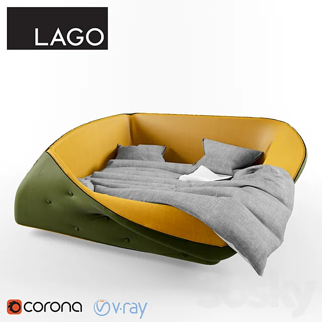 Lago Colletto 3ds Max