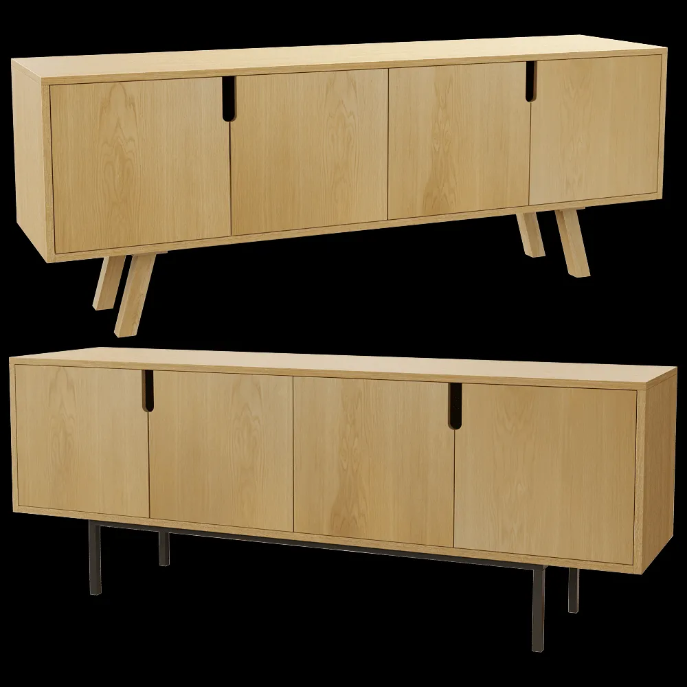 Lagom – Tumba Goody Oak Stand 3ds Max