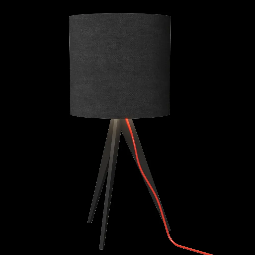 LaLampa – Table lamp Tripod Wood 3ds Max