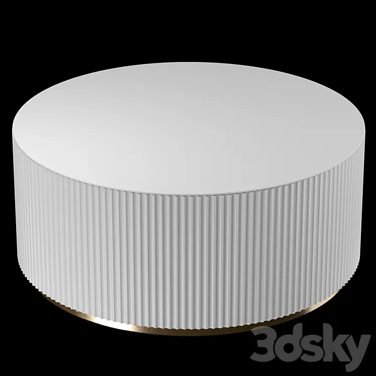 LaLume designer coffee table 3DS Max Model