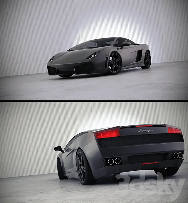 Lamborghini Gallardo lp560-4 3DSMax File