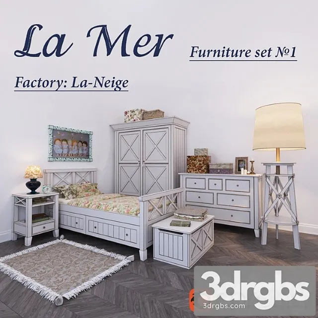 Lamer Furniture Set No 1 3dsmax Download