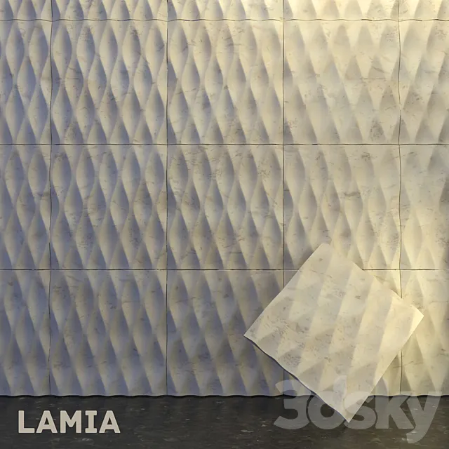 Lamia panel 3DSMax File