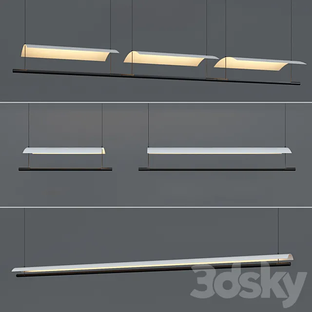 Lamina by Santa & Cole 3ds Max