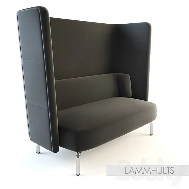 Lammhults PORTUS Armchaire 3ds Max