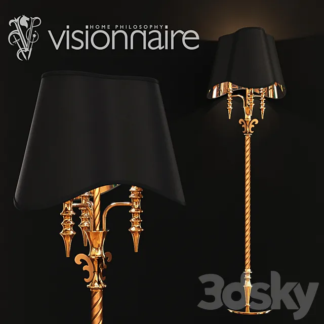 Lamp Amarilli Ipe Cavalli 3ds Max