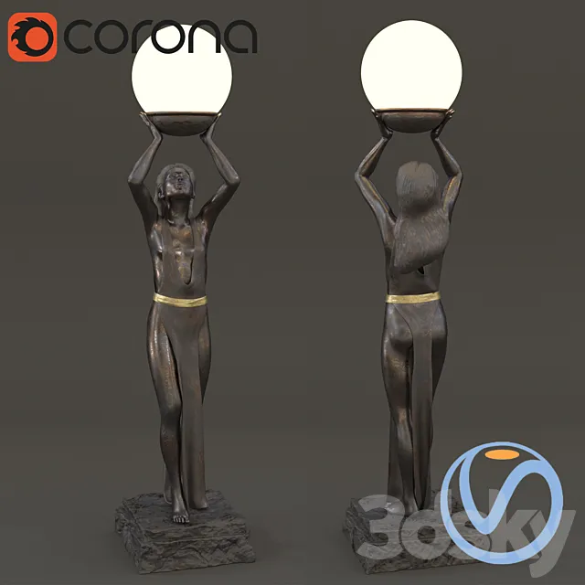 lamp Amazon 3ds Max
