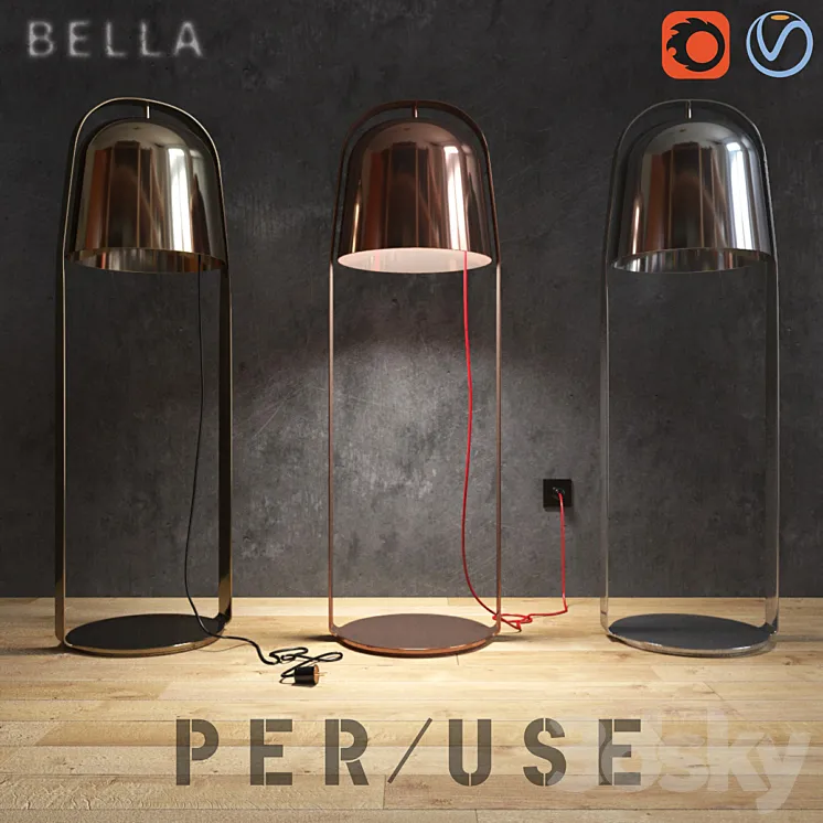Lamp Bella by PERUSE 3DS Max