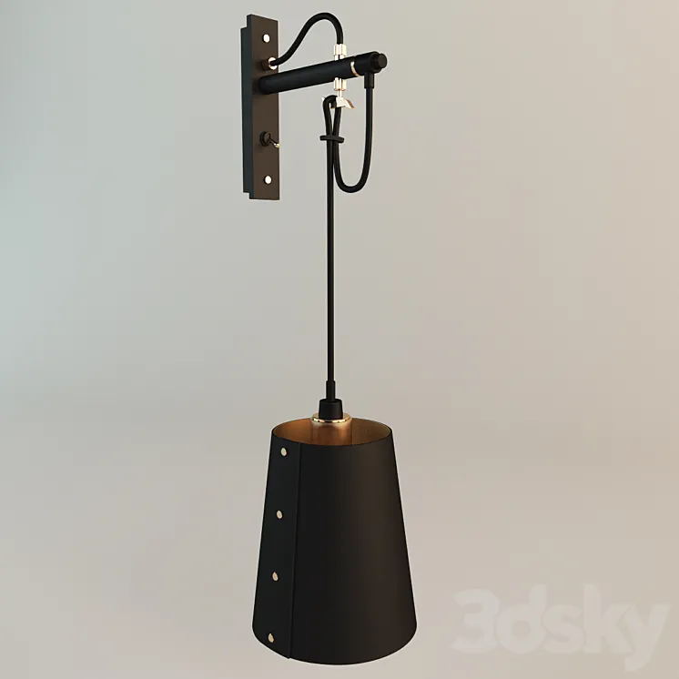 Lamp Buster Punch Wall Hooked Nude 3DS Max