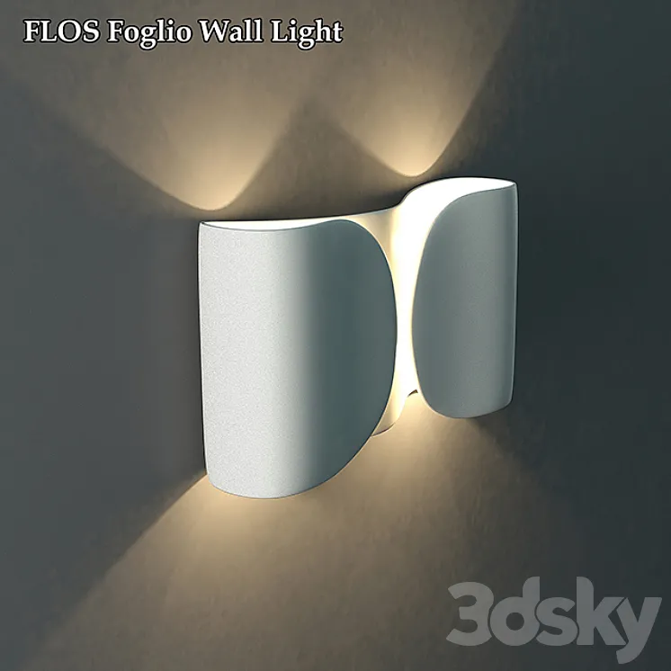 Lamp Flos Foglio Wall Light 3DS Max