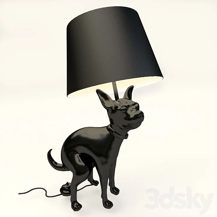 Lamp Good puppy 3DS Max