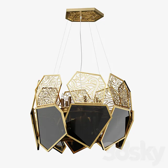 Lamp hypnotic 3ds Max