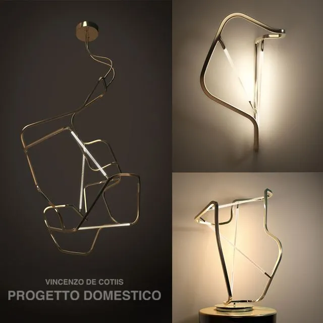 Lamp kit progettodomestico 3dsMax Model