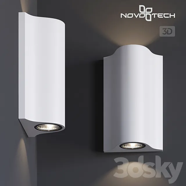 Lamp landscape LED NOVOTECH 357519 CALLE 3DS Max Model