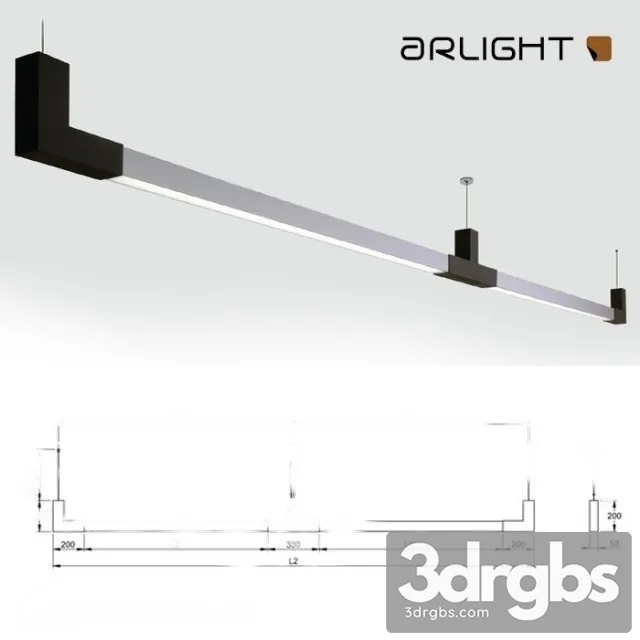 Lamp Longitudinal Roof Arlight 3dsmax Download