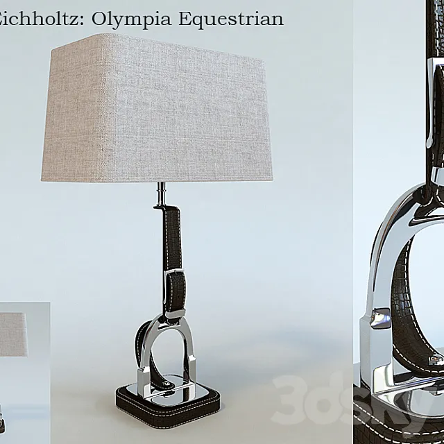 Lamp Olympia Equestrian Eichholtz 3DS Max Model