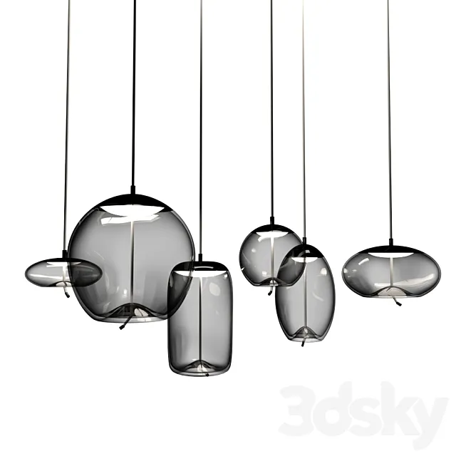 Lamp-pendants with Ali Express 3DSMax File