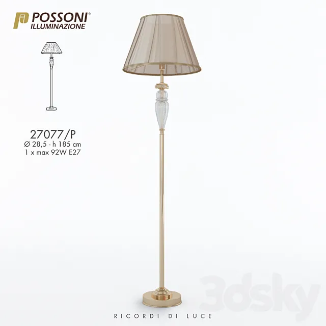 Lamp Possoni 3DSMax File