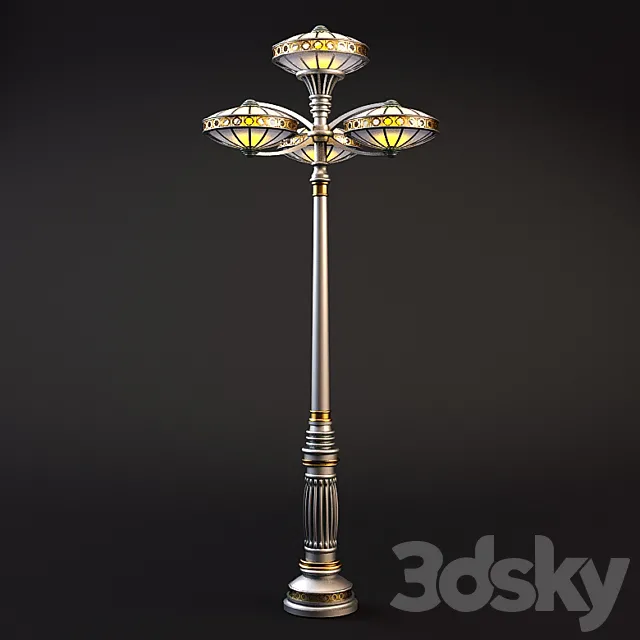 Lamp post 3ds Max