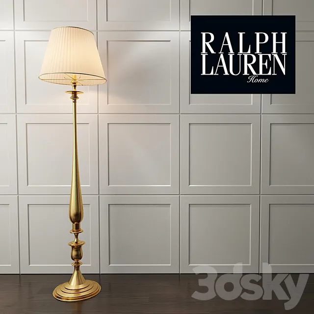 lamp RALPH LAUREN DARIEN FLOOR LAMP 3ds Max