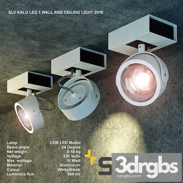 Lamp slv kalu led 1 3dsmax Download