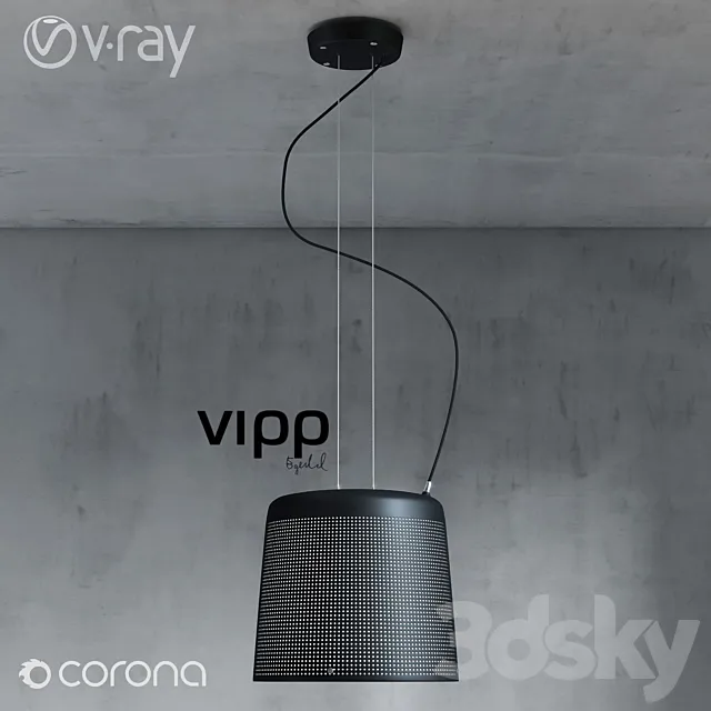 Lamp “Vipp” 3ds Max