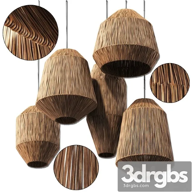 Lamp Wicker N25 3dsmax Download