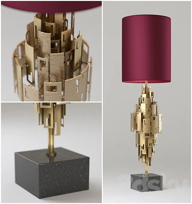 Lampada Da Tavolo 3ds Max