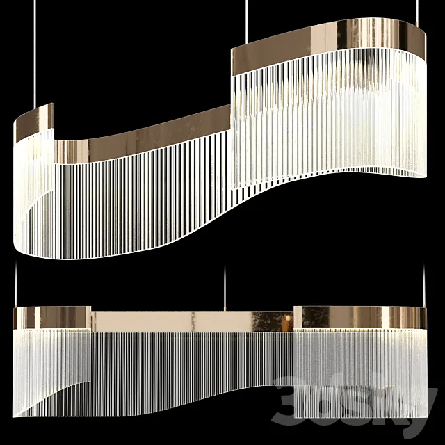 Lampatron DANELIUS pendant light 3DS Max Model